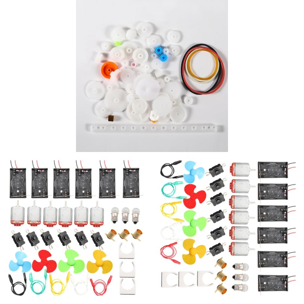 Science Project Physics - ชุดมอเตอร์ของ Toy 3V-12V ประกอบของเล่นของเล่นเพื่อการศึกษาสำหรับเด็ก