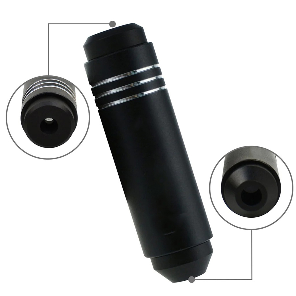 Spectroscope Handheld - เครื่องสเปกโตรมิเตอร์แบบพกพาสำหรับตรวจสอบอัญมณี ขนาด 55 มม. ทำจากอะลูมิเนียม สำหรับตรวจสอบหินและเครื่องประดับ