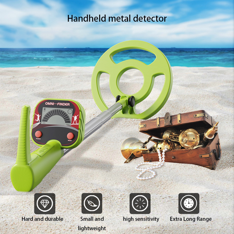 Science Hunter - เครื่องตรวจจับโลหะใต้ดินสำหรับเด็ก MD3002 ของเล่นชายหาด ชุดทดลองวิทยาศาสตร์ นักล่าสมบัติ ความไวสูง