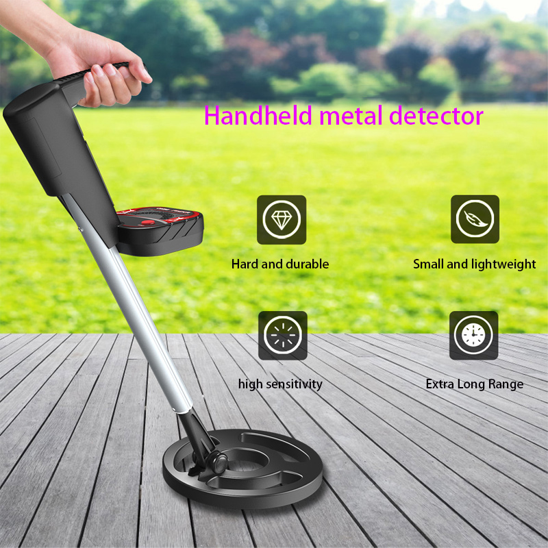 Science Hunter - เครื่องตรวจจับโลหะ MD3002 ความไวสูง สำหรับใช้งานกลางแจ้ง ค้นหาสมบัติใต้ดิน ของเล่นชายหาดสำหรับเด็ก