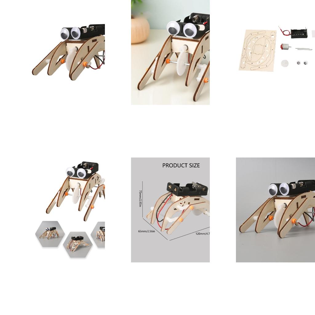 Science Project Physics - โครงการทดลองฟิสิกส์แมลงเครื่องกลการเรียนรู้ของเล่นสำหรับเด็กลงมือทำกิจกรรมวิทยาศาสตร์
