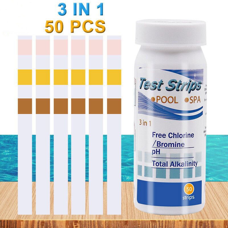 แถบทดสอบคลอรีน PH 50 ชิ้น สำหร - Ph Strip Test บทวิจารณ์และราคา