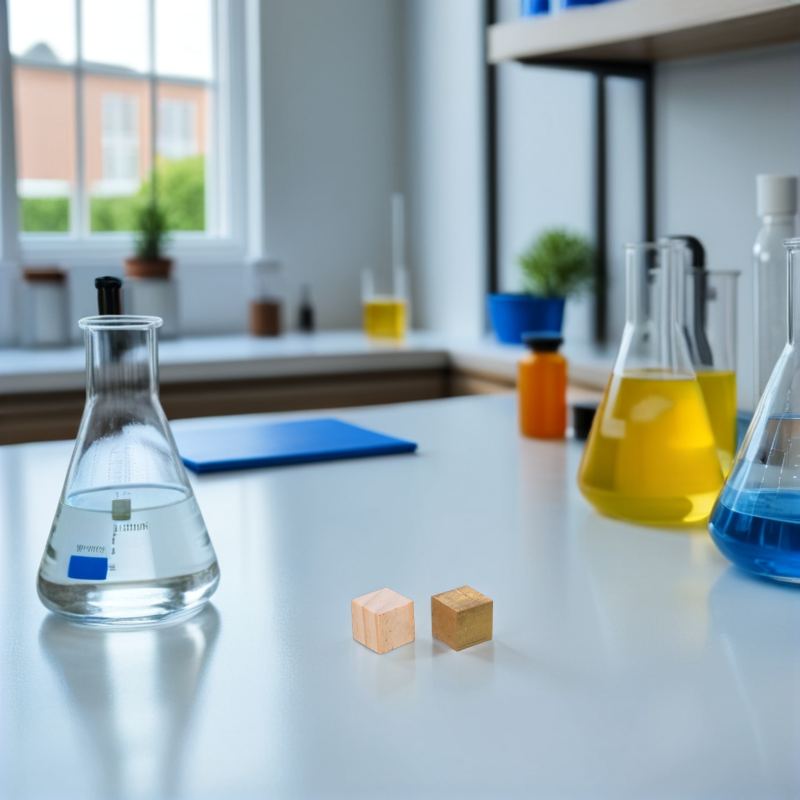 ชุดลูกบาศก์โลหะความหนาแน่นสูง  - Science Project Physics บทวิจารณ์และราคา