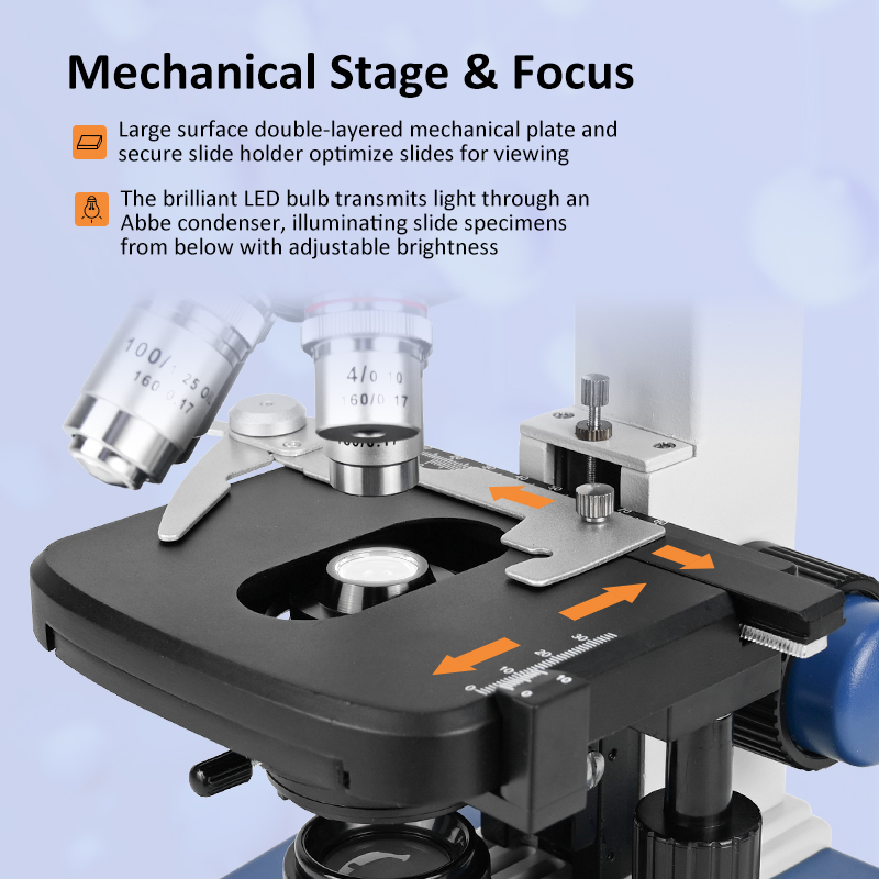 กล้องจุลทรรศน์ชีวภาพระดับมืออา - Microscope Compound 40X บทวิจารณ์และราคา