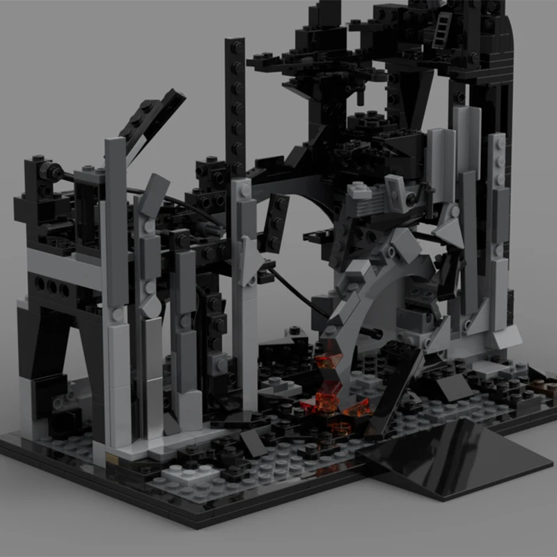 814 ชิ้น MOC ภาพยนตร์วิทยาศาสต - Science Hunter บทวิจารณ์และราคา