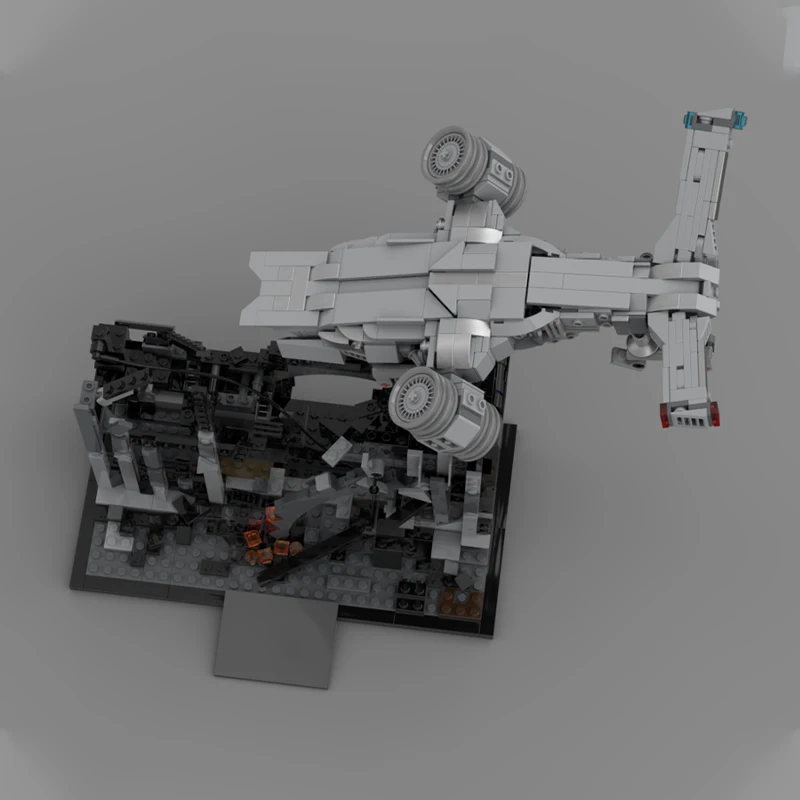 814 ชิ้น MOC ภาพยนตร์วิทยาศาสต - Science Hunter บทวิจารณ์และราคา