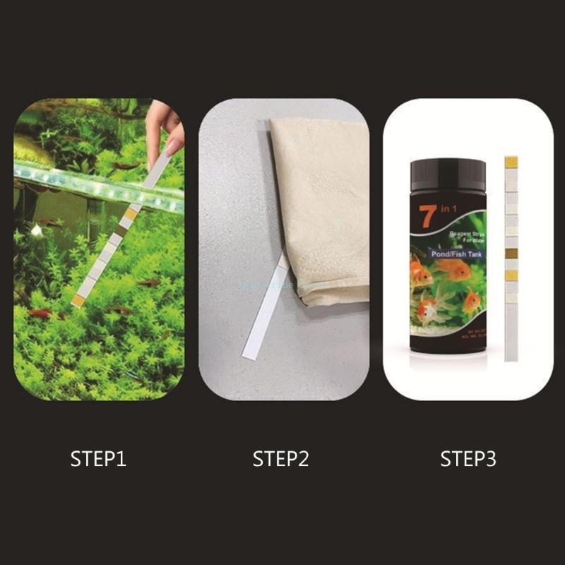 แผ่นทดสอบคุณภาพน้ำในตู้ปลา/สระ - Ph Strip Test บทวิจารณ์และราคา