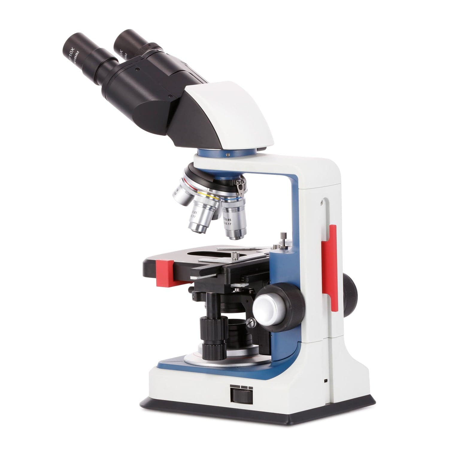 กล้องจุลทรรศน์แบบสองตาสำหรับนั - Microscope Compound 40X บทวิจารณ์และราคา