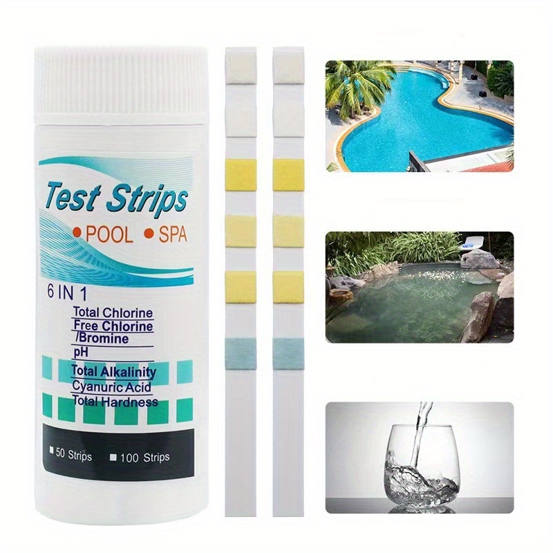 แถบทดสอบน้ําสระว่ายน้ําและสปา  - Ph Strip Test บทวิจารณ์และราคา