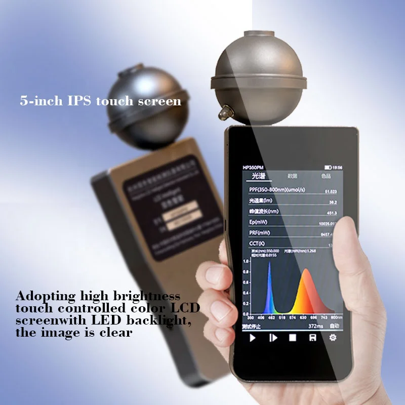 HP350B มือถือ Blue Light Spect - Spectroscope Handheld บทวิจารณ์และราคา