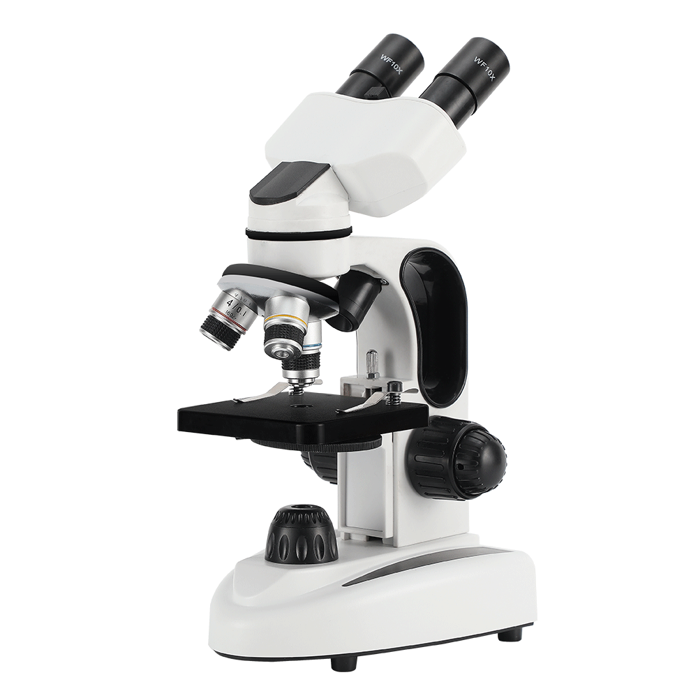 กล้องจุลทรรศน์แบบสองตา ขยายได้ - Microscope Compound 40X บทวิจารณ์และราคา