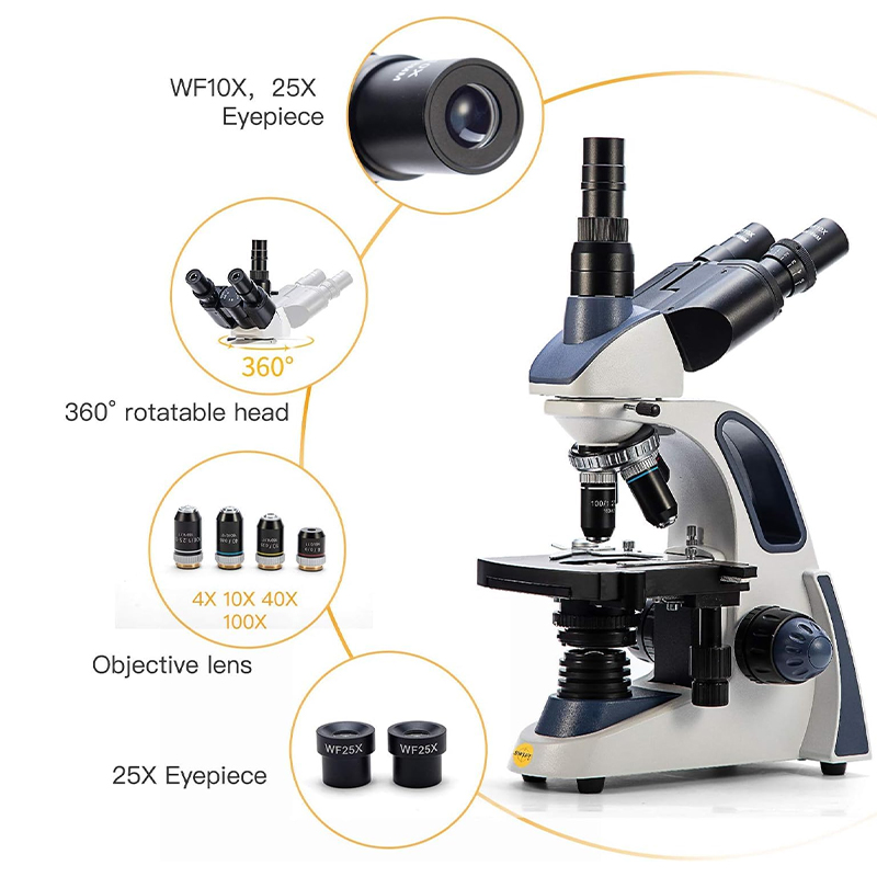 กล้องจุลทรรศน์แบบสามตา SWIFT S - Microscope Compound 40X บทวิจารณ์และราคา