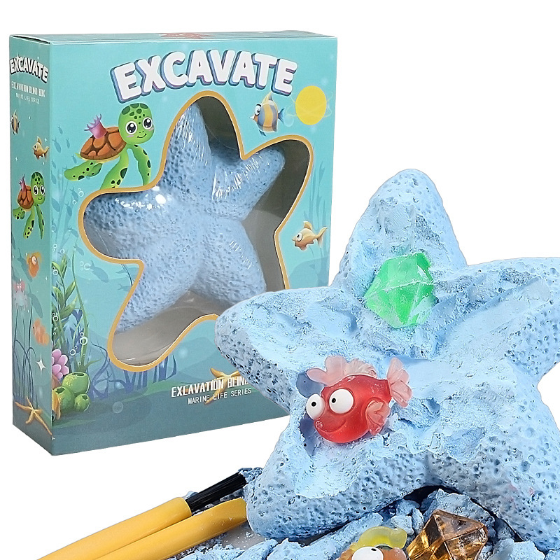 ปลาดาว Marine Life อัญมณีขุดชุ - Science Toy บทวิจารณ์และราคา