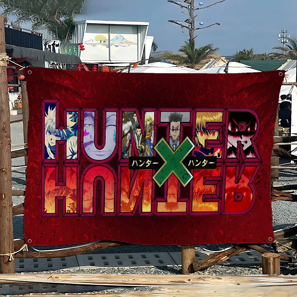 ธงพิมพ์ลายแฟนตาซีคอมมิค Hunter - Science Hunter บทวิจารณ์และราคา