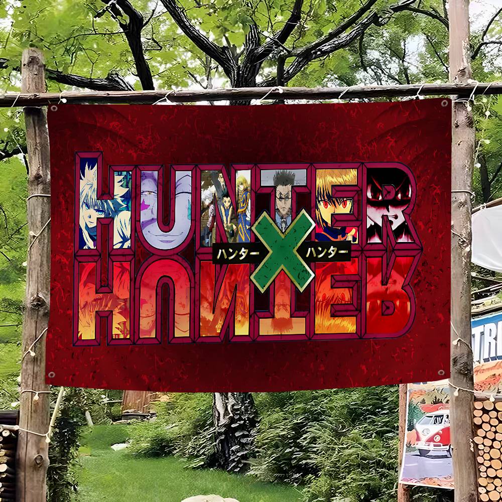 ธงพิมพ์ลายแฟนตาซีคอมมิค Hunter - Science Hunter บทวิจารณ์และราคา