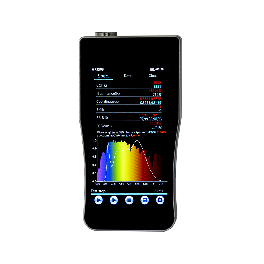 เครื่องวัดสเปกโตรสโคปแบบพกพา H - Spectroscope Handheld บทวิจารณ์และราคา