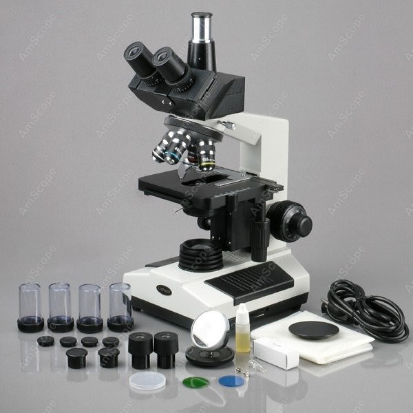กล้องจุลทรรศน์ชีวภาพแบบสามตา A - Microscope Compound 40X บทวิจารณ์และราคา