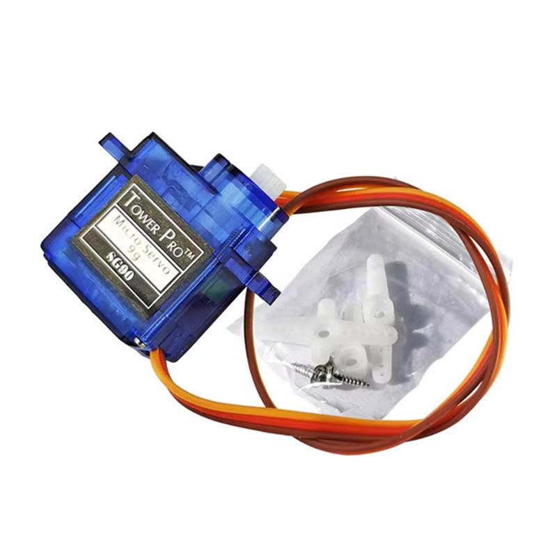 ชุดแขนหุ่นยนต์พลาสติกสำหรับรถบ - Robot Arm Motor บทวิจารณ์และราคา