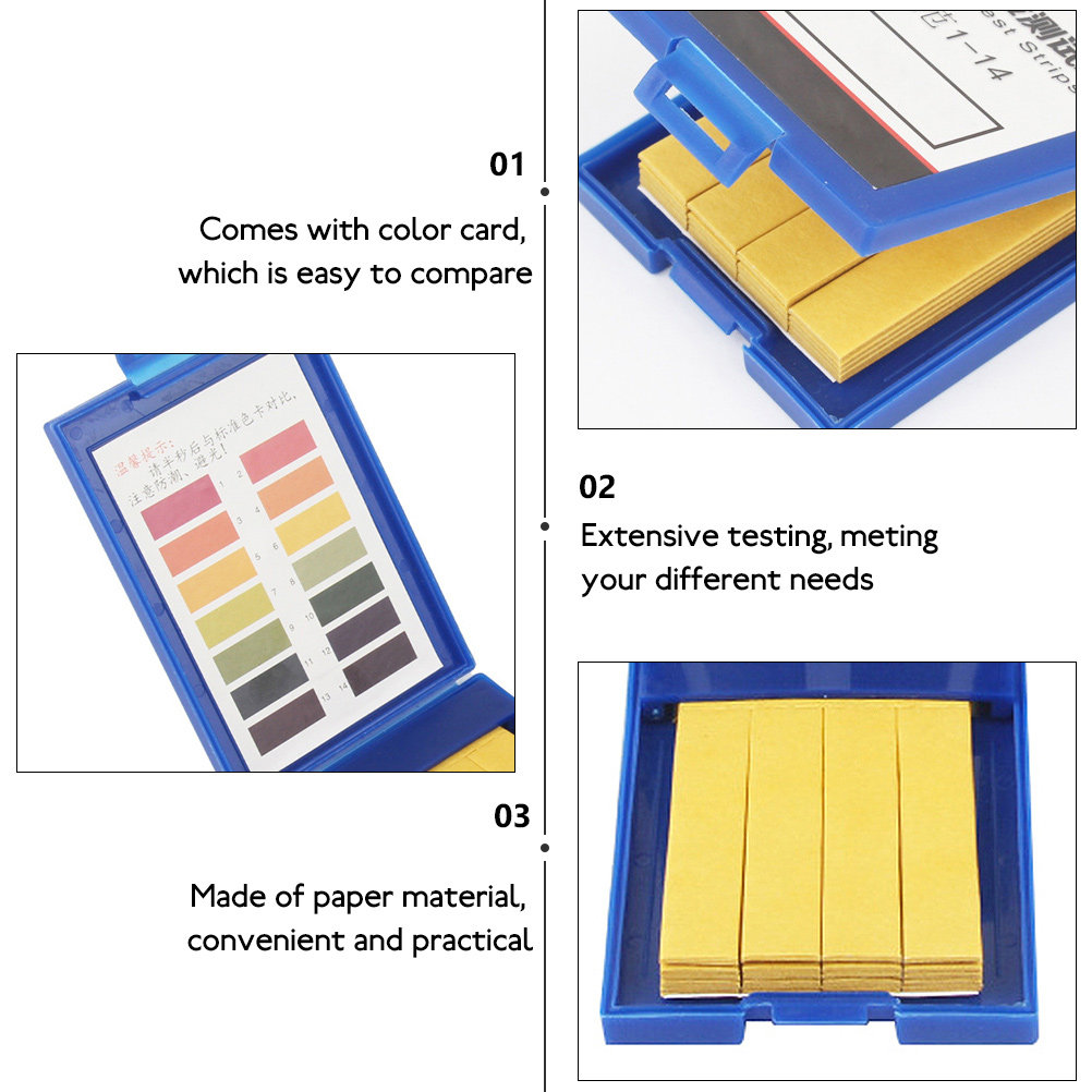 กระดาษทดสอบค่า pH 80 ชิ้น ช่วง - Ph Strip Test บทวิจารณ์และราคา