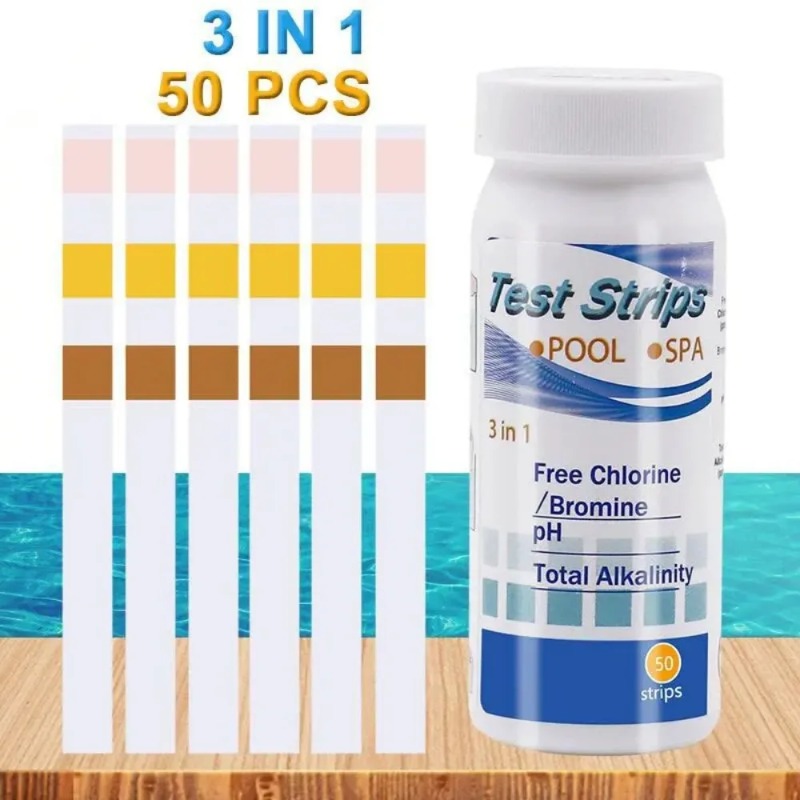 แถบทดสอบคลอรีน PH สปา สระว่ายน - Ph Strip Test บทวิจารณ์และราคา