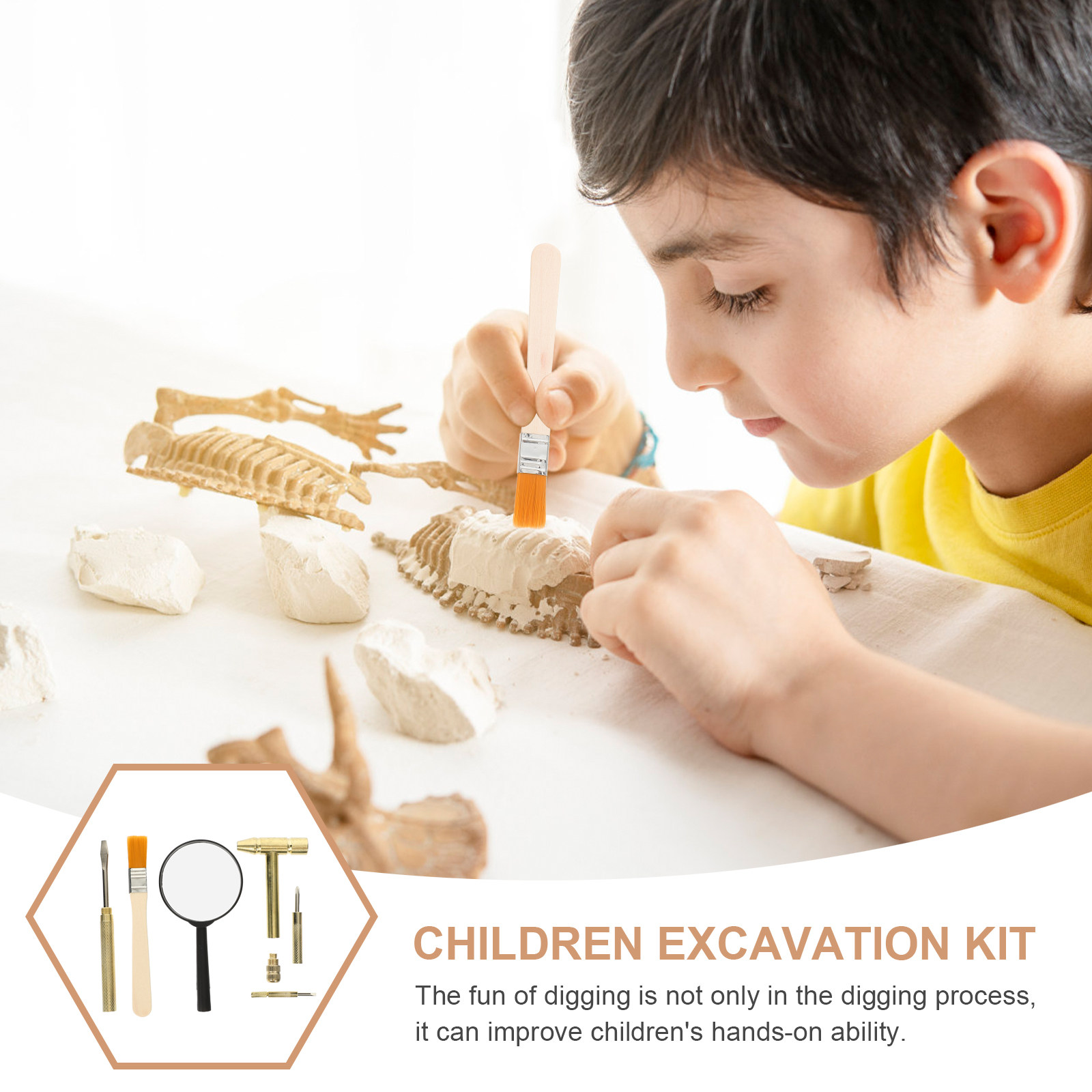 ชุดเครื่องมือขุดสำหรับเด็ก 1 ช - Science Toy บทวิจารณ์และราคา